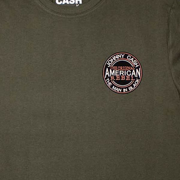 Johnny Cash Mini American Rebel Logo T Shirt