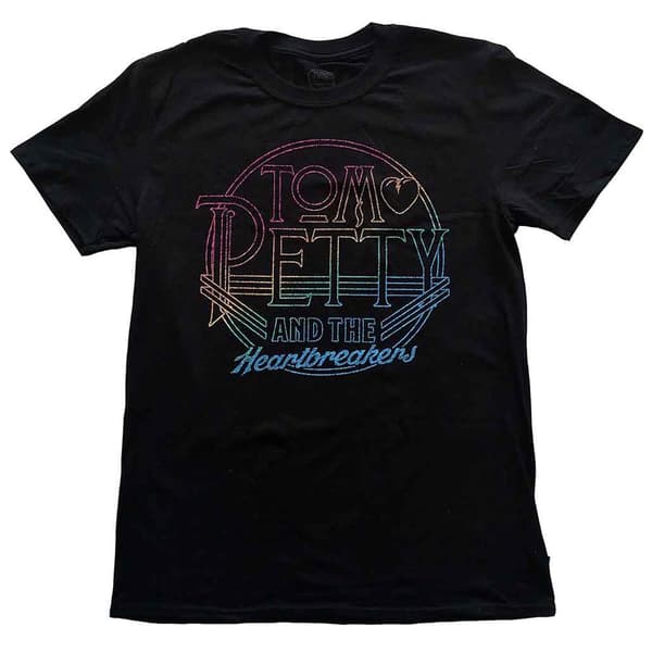 Tom Petty & The Heartbreakers Circle Logo T Shirt