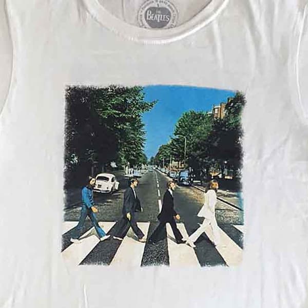 The Beatles Vintage Abbey Road Skinny Fit T Shirt