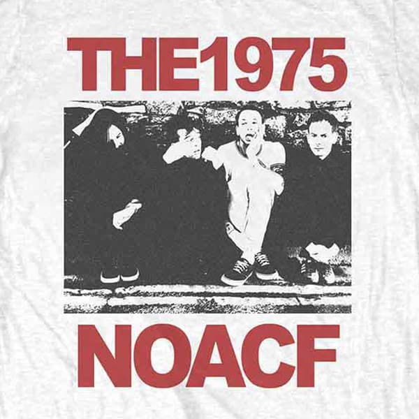 The 1975 NOACF Band Logo T Shirt