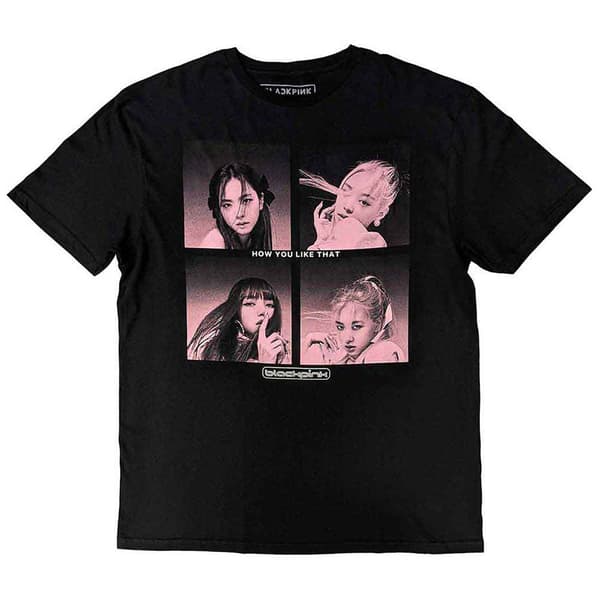 BlackPink How You Like That T Shirt Black L