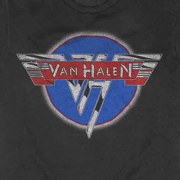 Van Halen Chrome Logo T Shirt