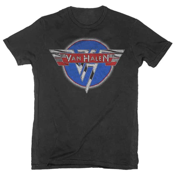 Van Halen Chrome Logo T Shirt