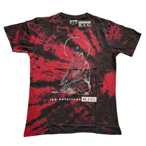 Biggie Smalls Baby Biggie Dye Wash T Shirt
