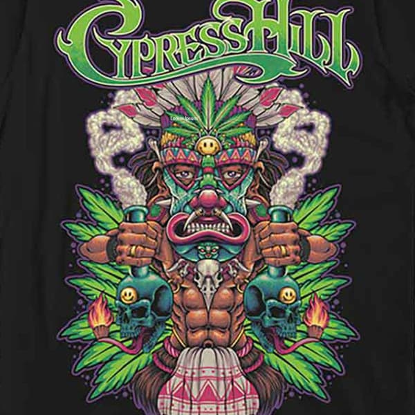 Cypress Hill Tiki Time T Shirt
