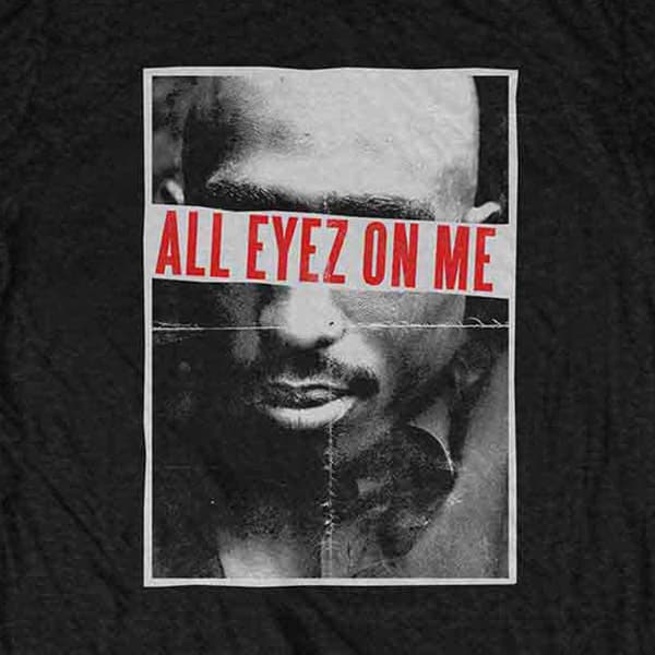 Tupac All Eyez On Me T Shirt