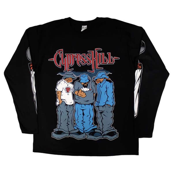 Cypress Hill Blunted Long Sleeve T Shirt
