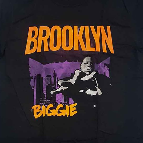 Biggie Smalls Brooklyn Orange T Shirt