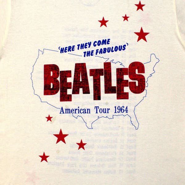 The Beatles American Tour 64 T Shirt