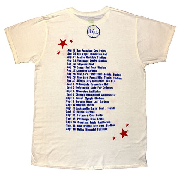 The Beatles American Tour 64 T Shirt