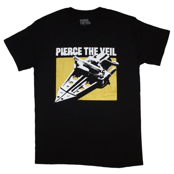 Pierce The Veil Jaws T Shirt Black L