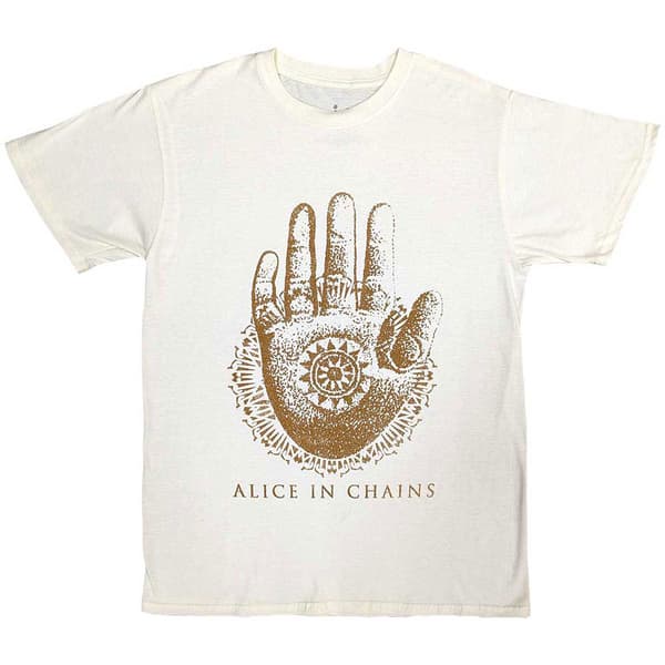 Alice In Chains Hand Band Logo T Shirt