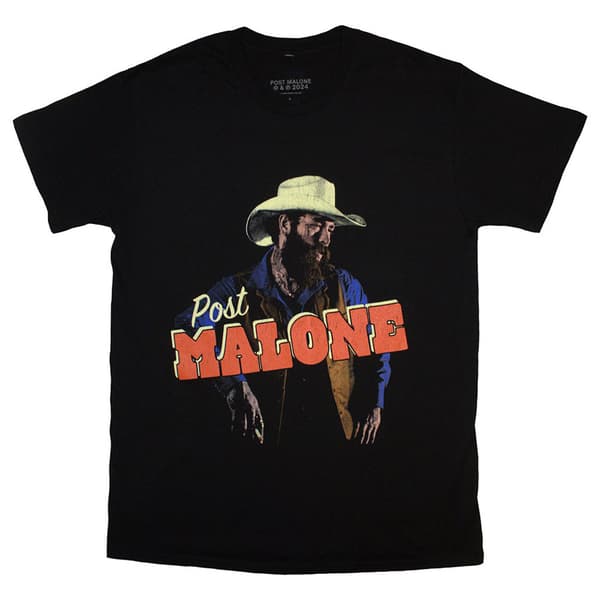 Post Malone Cowboy T Shirt