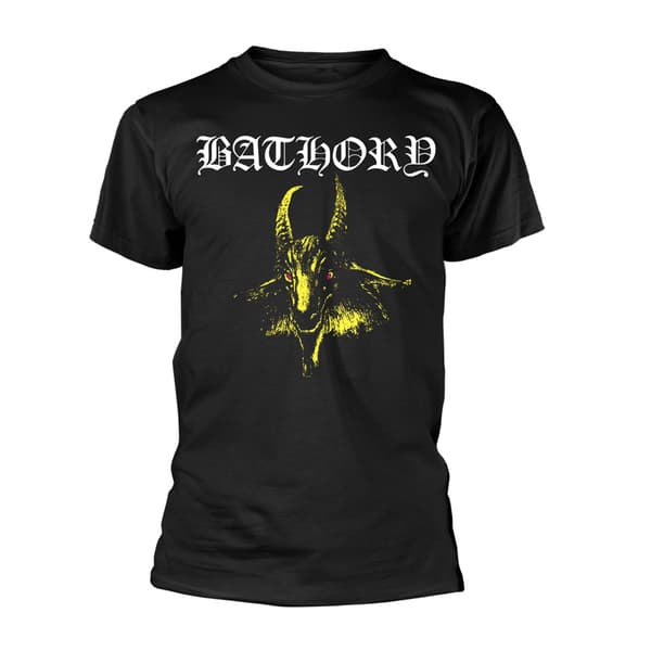 Bathory Goat Band Logo T Shirt Black XXL