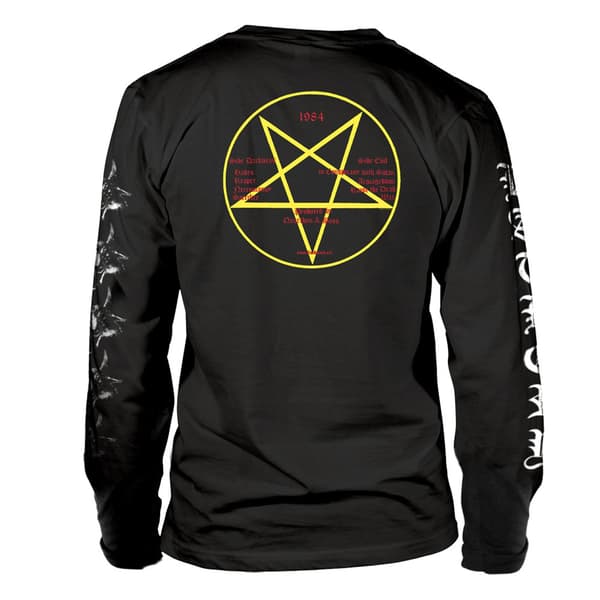 Bathory Goat Band Logo Long Sleeve T Shirt