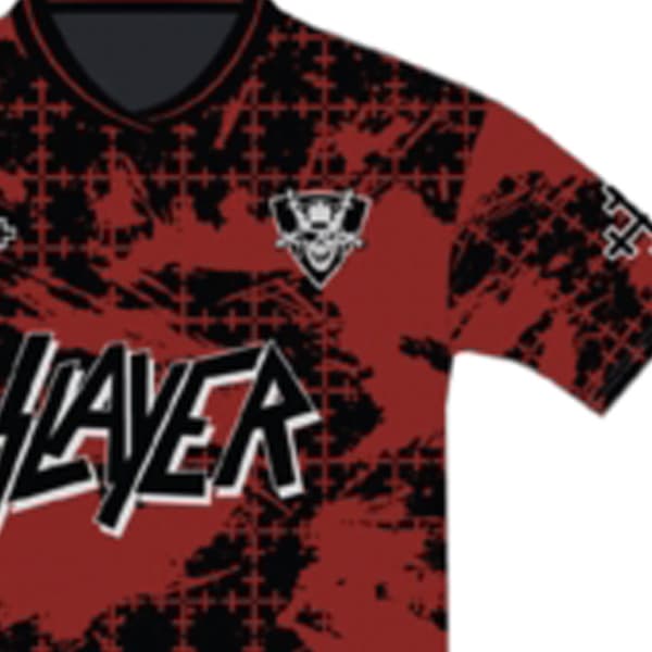 Slayer God Hates Us Rock FC Football Shirt