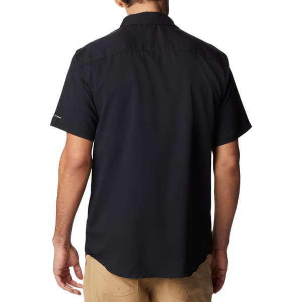 Columbia Utilizer II Solid Short Sleeve Shirt 1577762011, Mand, Skjorter, Sort