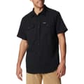 Miniatyrbillede 1 af 4: Columbia Utilizer II Solid Short Sleeve Shirt 1577762011, Mand, Skjorter, Sort