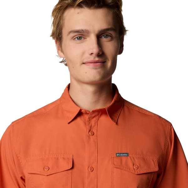 Columbia Utilizer II Solid Short Sleeve Shirt 1577762851, Mand, Skjorter, Orange
