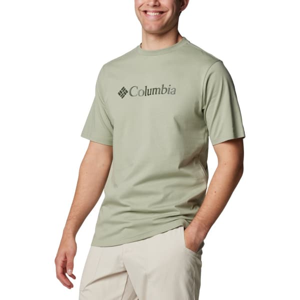 Columbia CSC Basic Logo SS Tee 1680053354, Man, T-shirt, Grön