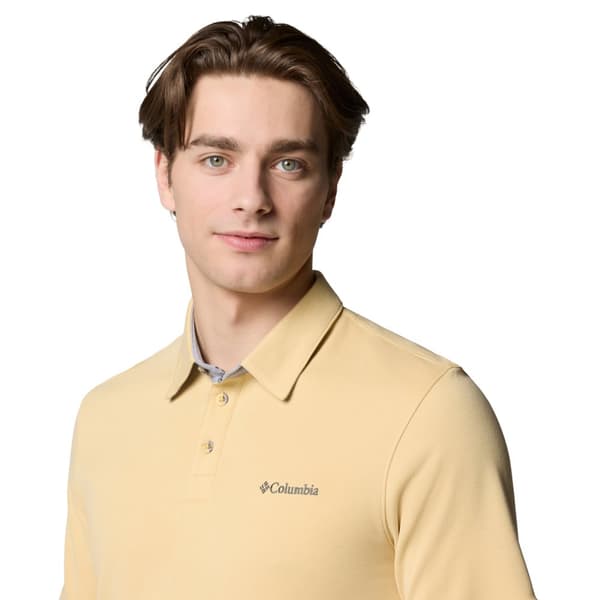 Columbia Nelson Point Polo 1772721715, Man, T-shirt, Gul