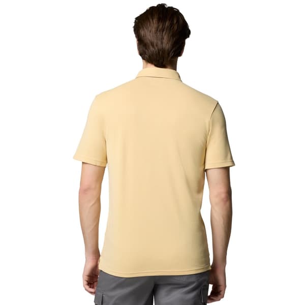 Columbia Nelson Point Polo 1772721715, Man, T-shirt, Gul
