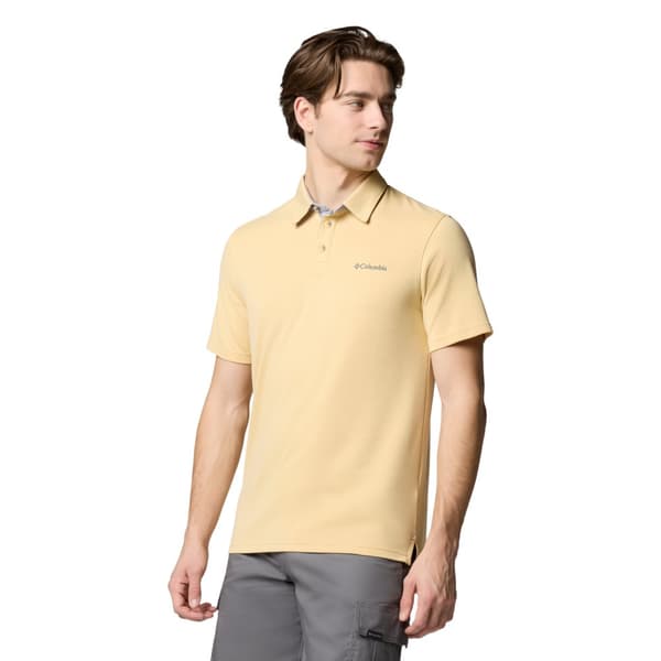 Columbia Nelson Point Polo 1772721715, Man, T-shirt, Gul