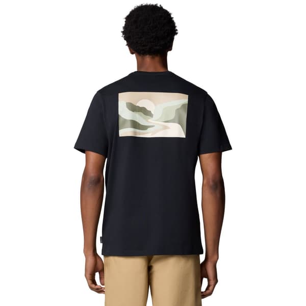 Columbia Explorers Canyon Back SS Tee 2036451003, Man, T-shirt, Svart
