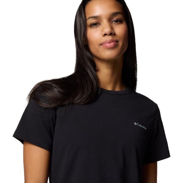 Columbia Sun Trek W SS II Tee 2119711010, Kvinna, T-shirt, Svart