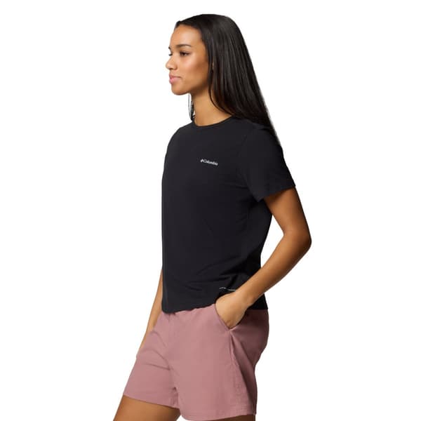 Columbia Sun Trek W SS II Tee 2119711010, Kvinna, T-shirt, Svart