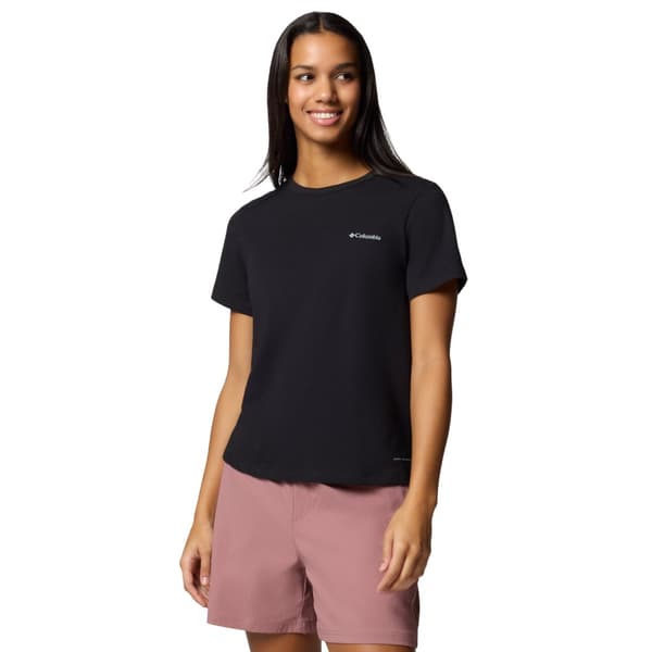Columbia Sun Trek W SS II Tee 2119711010, Kvinna, T-shirt, Svart