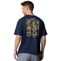 Miniatyrbild 3 av 4: Columbia Cedar Trail Back Graphic Tee 2120381464, Man, T-shirt, Marinblå