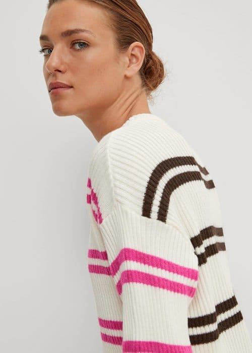 Dra - tröja Comma ci - 60.2.62.17.170.2120035 - Sweater, 01s0, 34 Kvinna