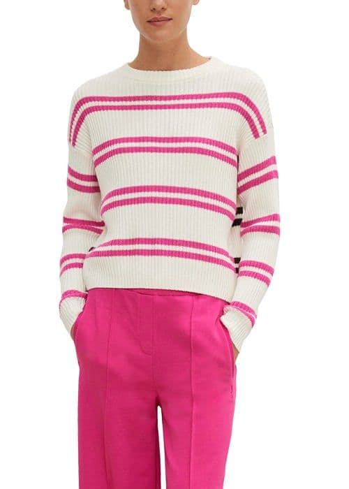 Dra - tröja Comma ci - 60.2.62.17.170.2120035 - Sweater, 01s0, 34 Kvinna