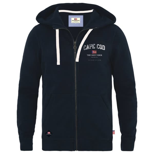 Hoodie med Zip S-XXL