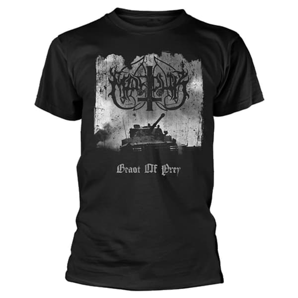 Marduk Beast Of Prey T Shirt Black L