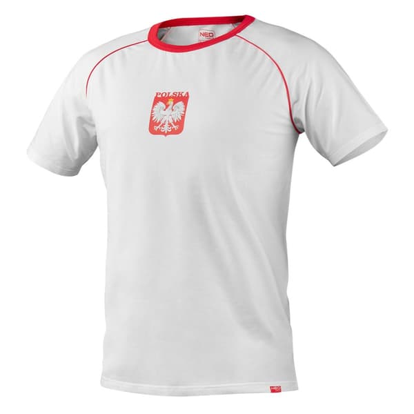 Polen fan t-shirt, størrelse L