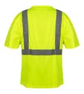 Miniatyrbillede 8 af 9: Advarsel T-shirt, gul, størrelse XXL