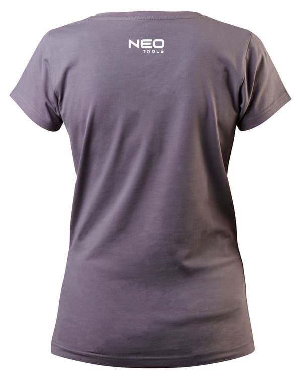 Mörkgrå T-shirt dam, storlek L