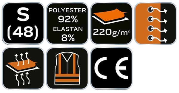 PREMIUM toiminnallinen T-paita, koko S