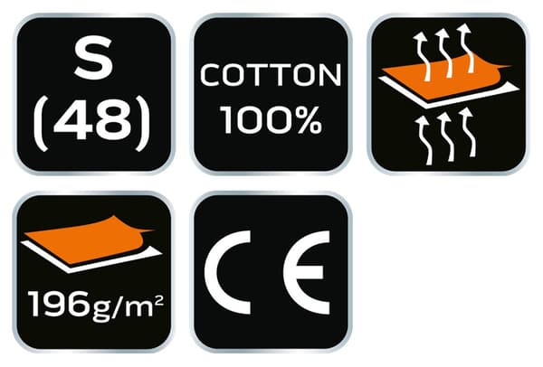 DENIM pikétröja, svart, storlek S