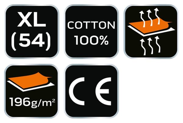 DENIM pikétröja, svart, storlek XL
