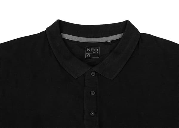 DENIM pikétröja, svart, storlek XXXL