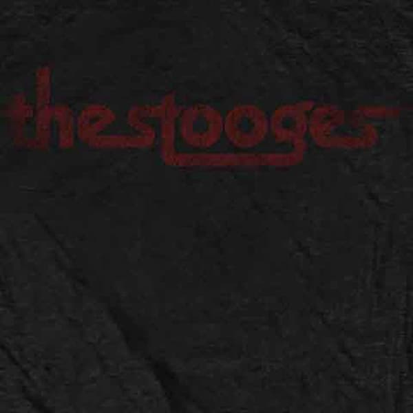 Iggy Pop And The Stooges Vintage Logo T Shirt