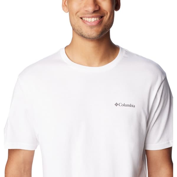 Columbia CSC Basic Logo SS Tee 1680053112, Man, T-shirt, Vit