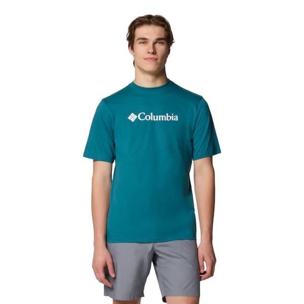 Columbia CSC Basic Logo SS Tee 1680053364, Mand, T-shirt, Grøn