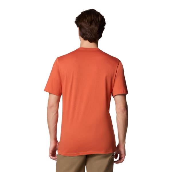 Columbia CSC Basic Logo SS Tee 1680053851, Man, T-shirt, Orange