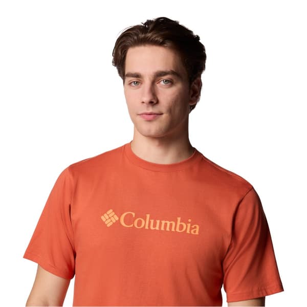 Columbia CSC Basic Logo SS Tee 1680053851, Man, T-shirt, Orange