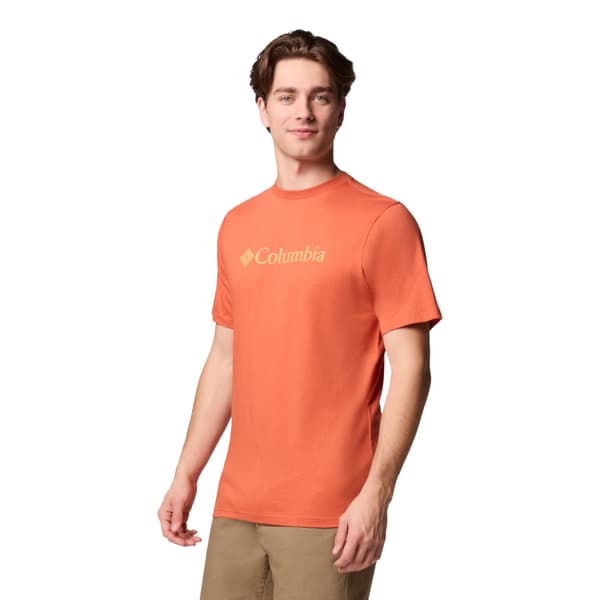 Columbia CSC Basic Logo SS Tee 1680053851, Man, T-shirt, Orange