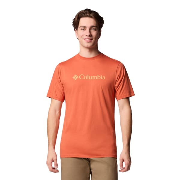 Columbia CSC Basic Logo SS Tee 1680053851, Man, T-shirt, Orange